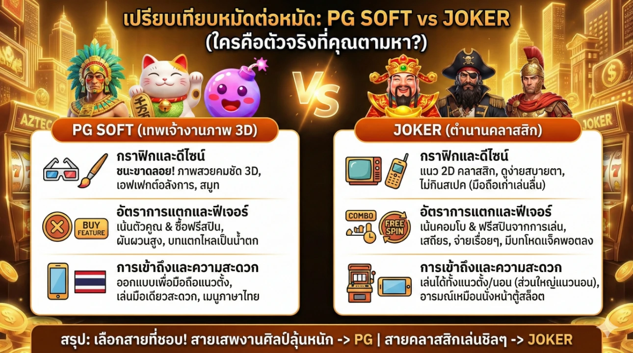 ทดลองเล่นสล็อต PG JOKER