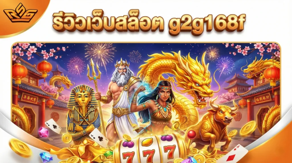 รีวิวเว็บสล็อต g2g168f
