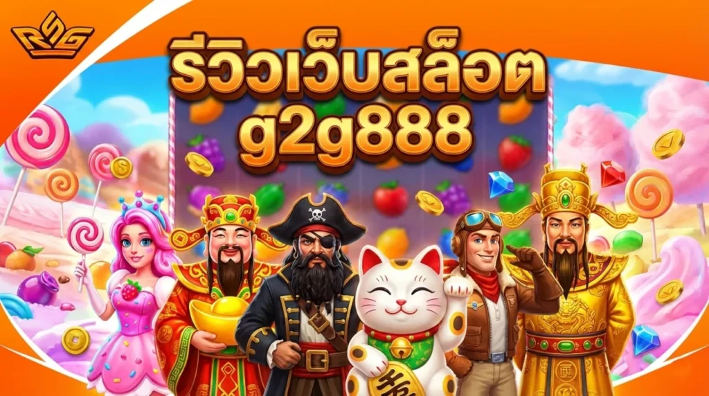 รีวิวเว็บสล็อต g2g888