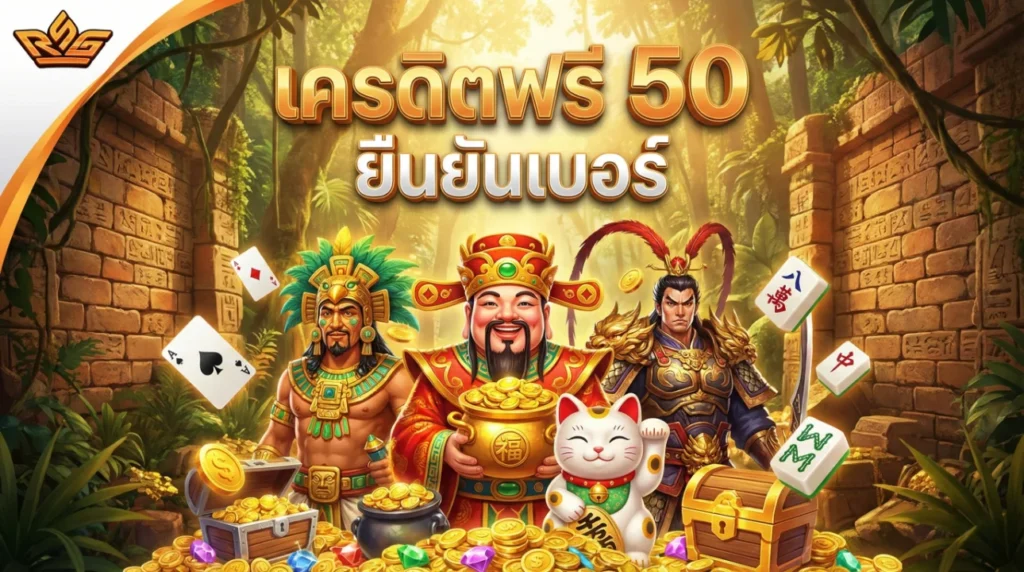 เครดิตฟรี 50 ล่าสุด วันนี้