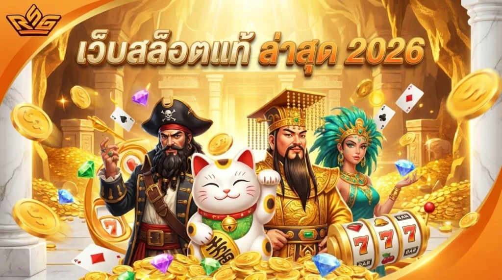 เว็บสล็อตแท้ ล่าสุด 2026