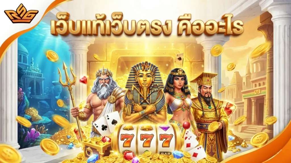 เว็บแท้เว็บตรง คืออะไร