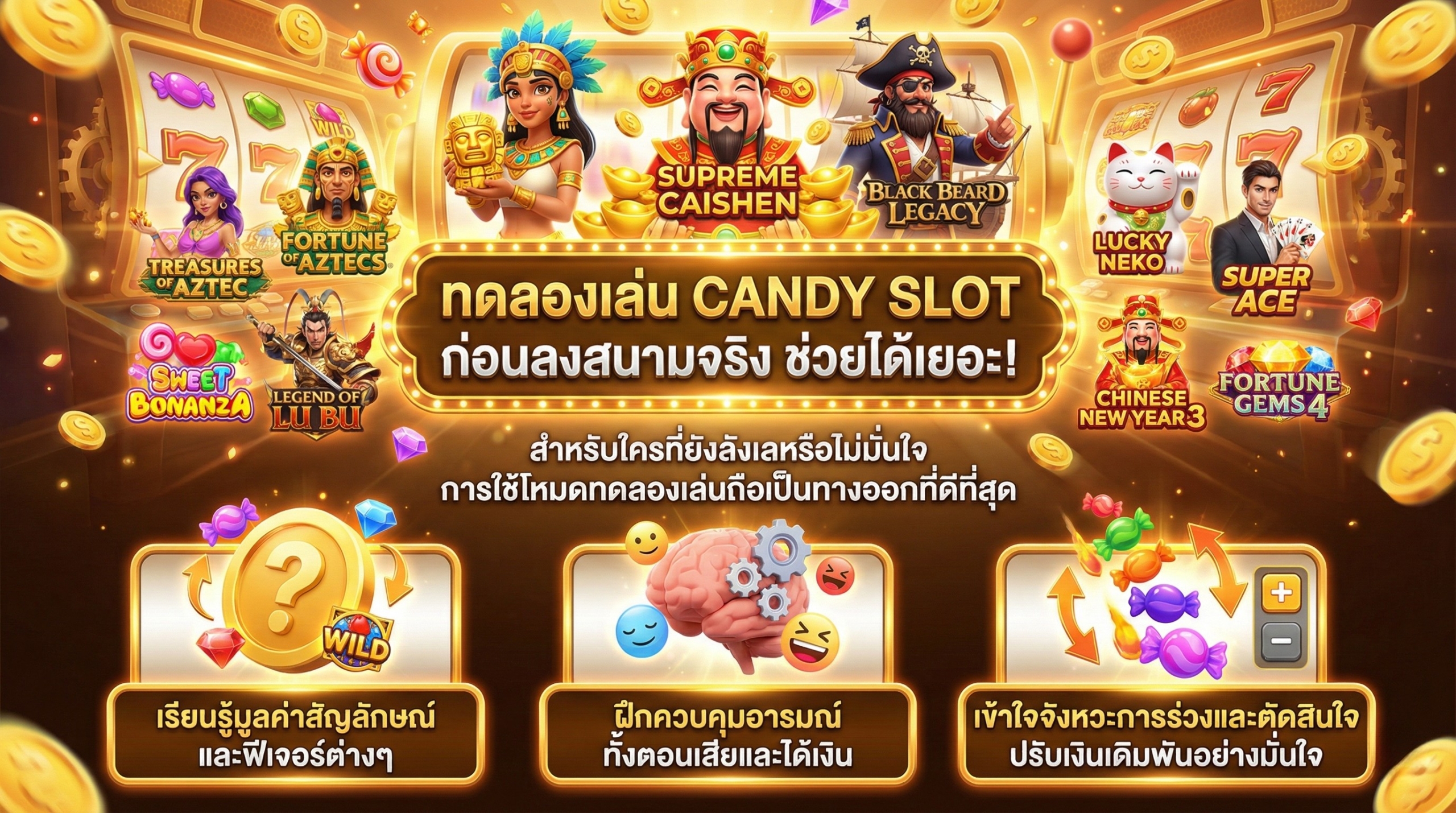 ทดลองเล่น candy slot