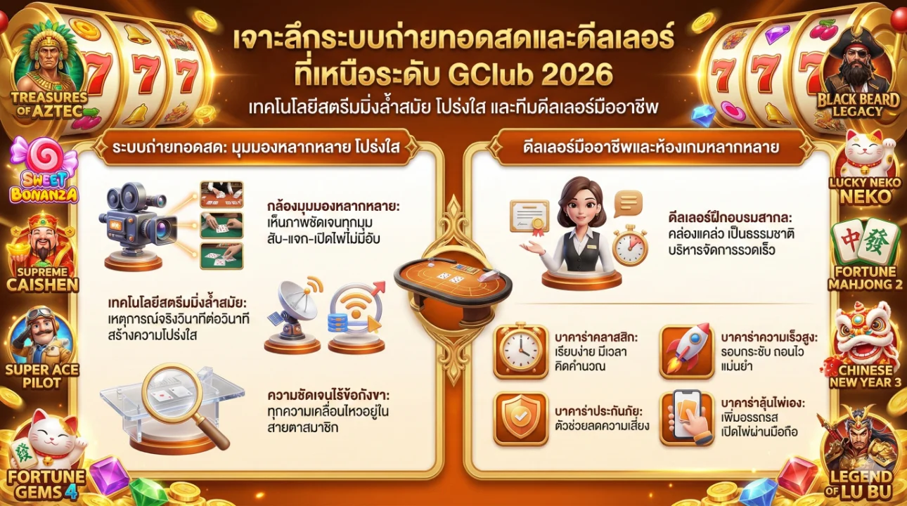 ทางเข้า GClub มือถือ 2026