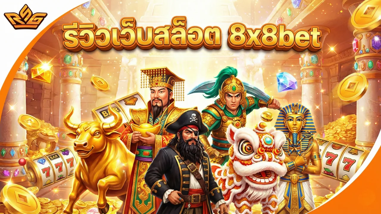 รีวิวเว็บสล็อต 8x8bet