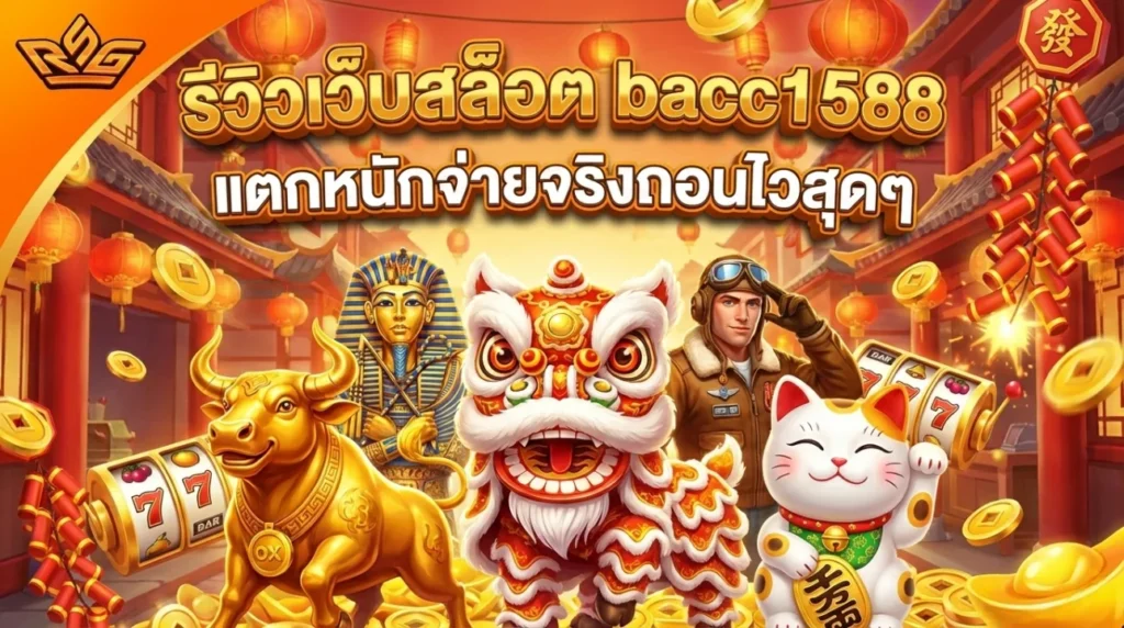 รีวิวเว็บสล็อต bacc1588