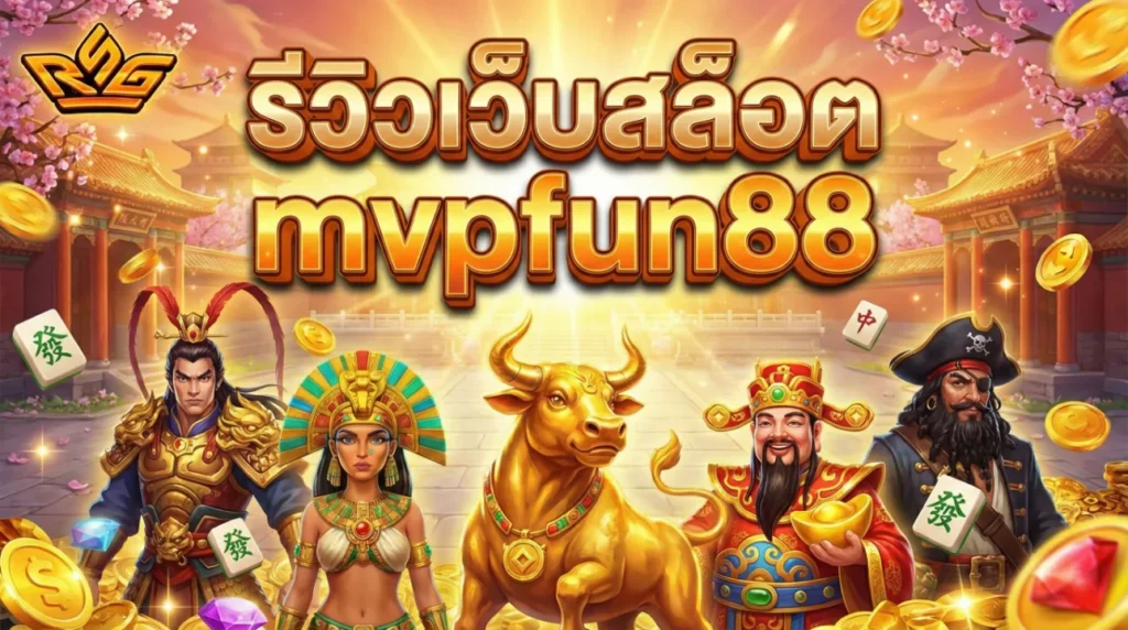 รีวิวเว็บสล็อต mvpfun88