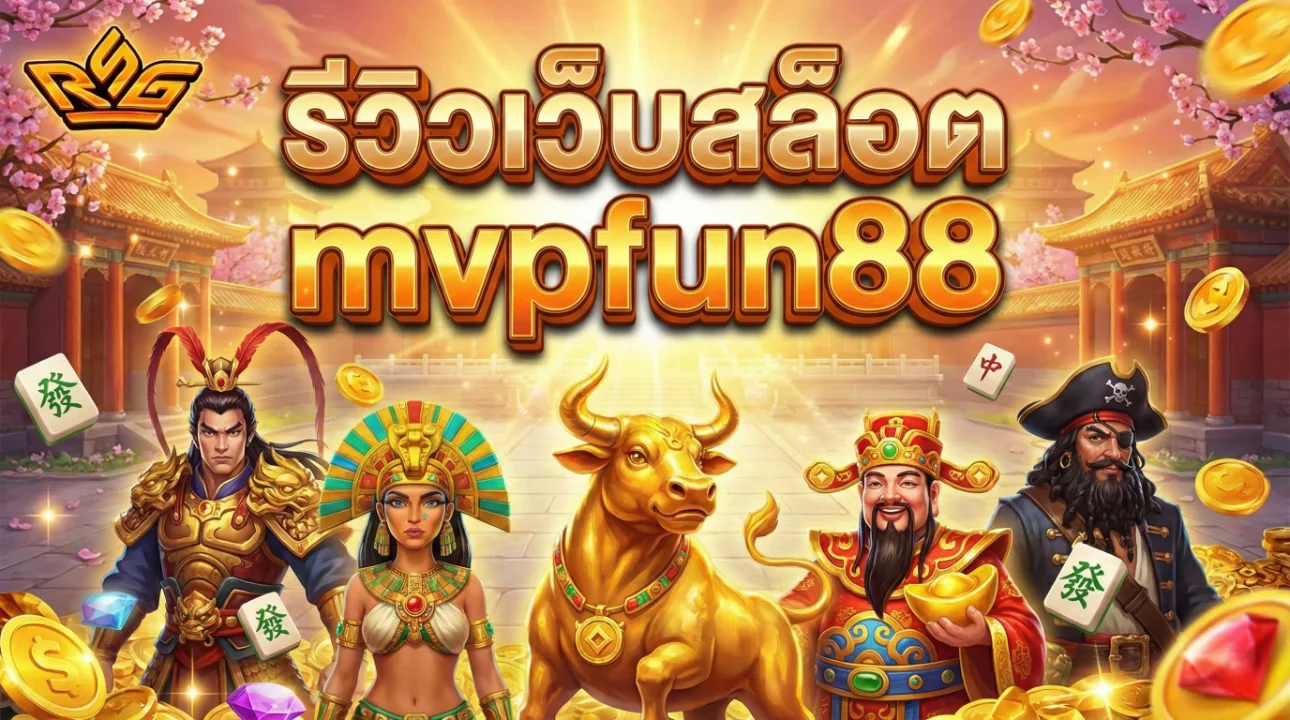 รีวิวเว็บสล็อต mvpfun88