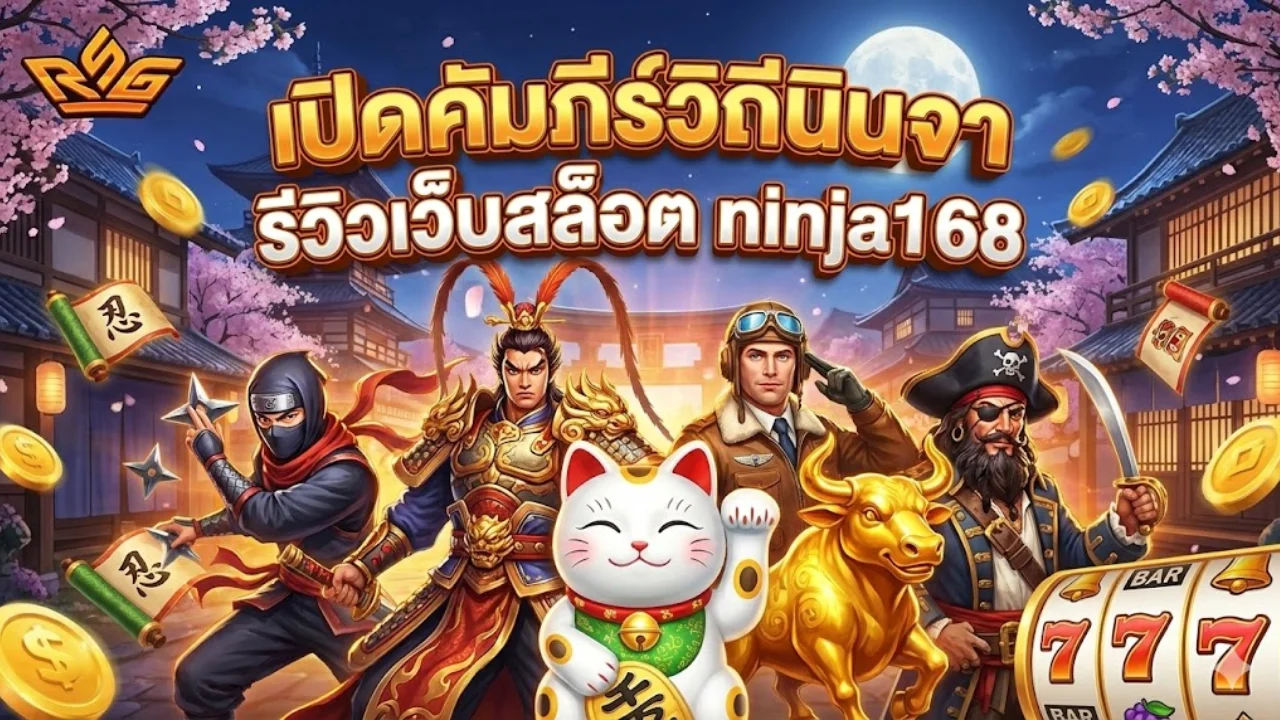 รีวิวเว็บสล็อต ninja168