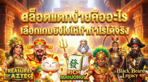 สล็อตแตกง่ายคืออะไร เลือกเกมยังไงให้ทำกำไรได้จริง