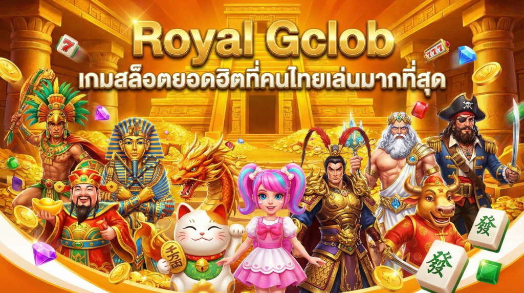 Royal Gclob เกมสล็อตยอดฮิตที่คนไทยเล่นมากที่สุด