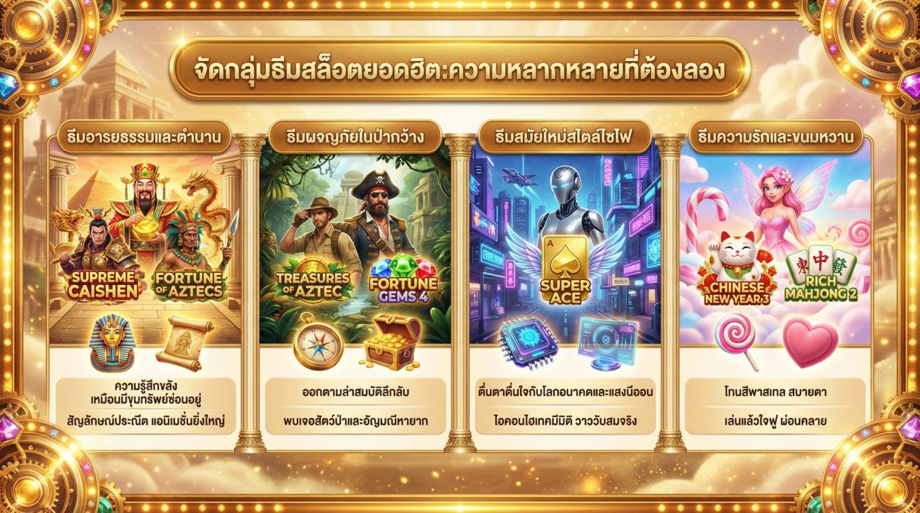 กลุ่มธีมยอดฮิต