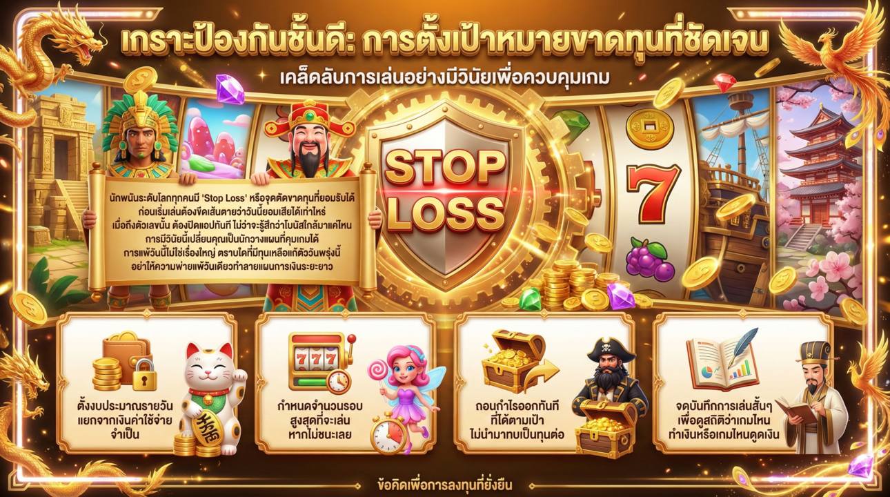 ความสำคัญของการตั้งเป้าหมายขาดทุนในการเล่นสล็อต