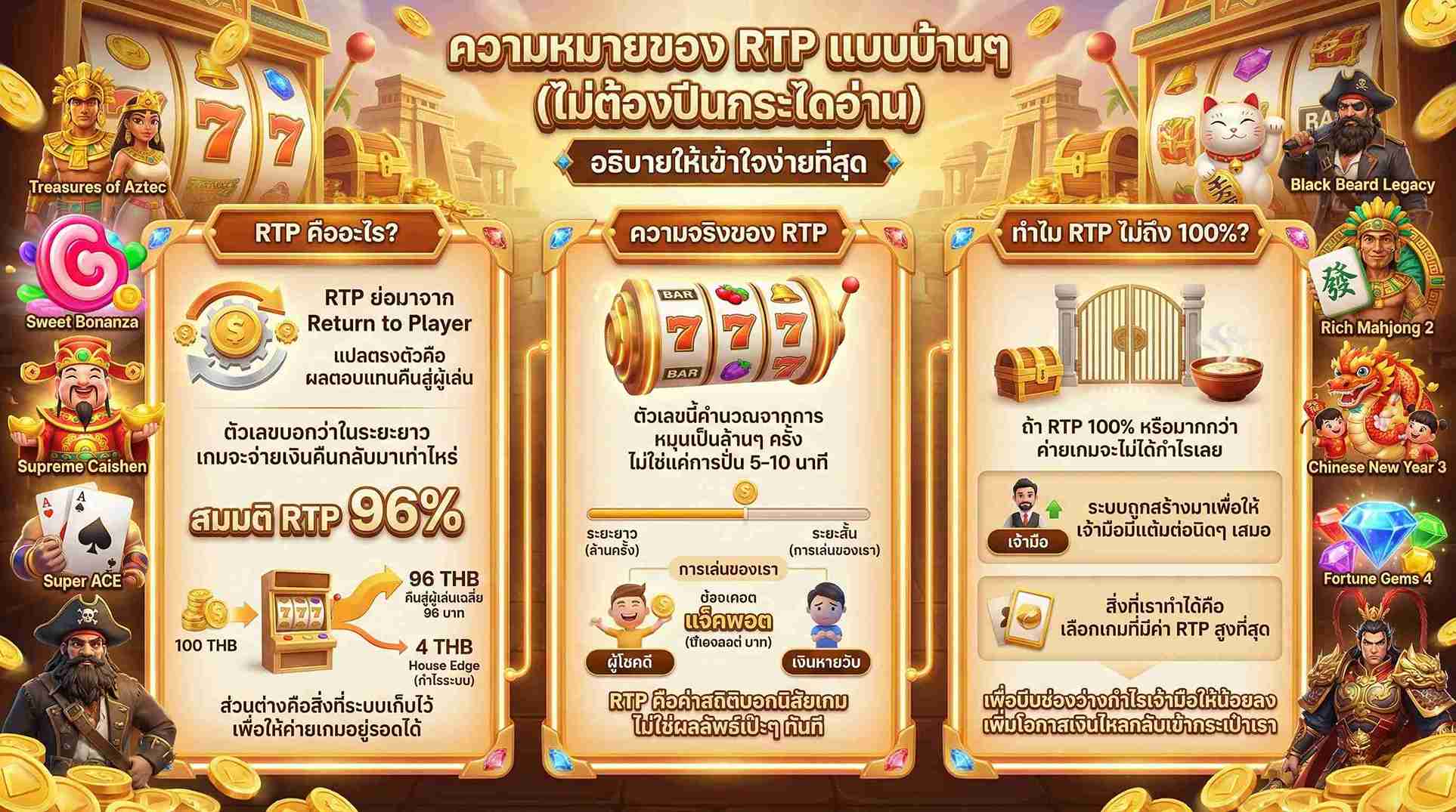 ความหมายของค่า RTP