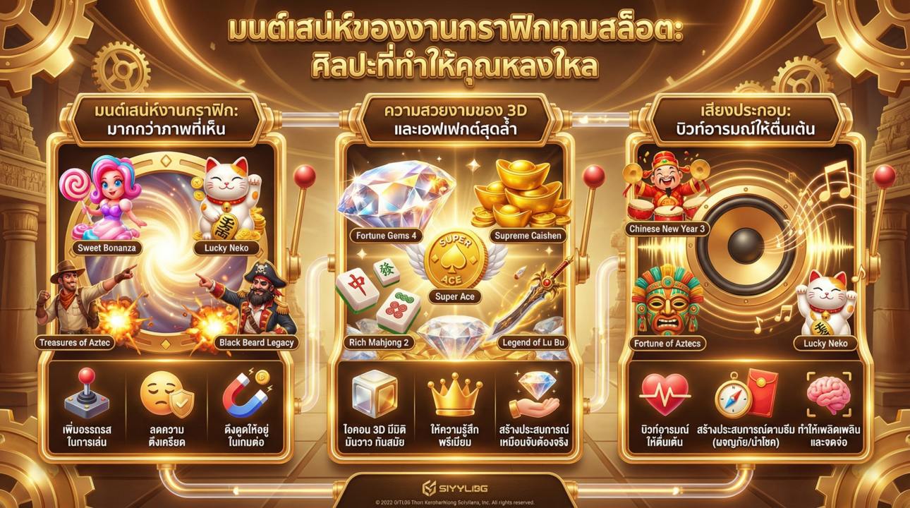 มนต์เสน่ห์ของงานศิลป์และระบบเสียง