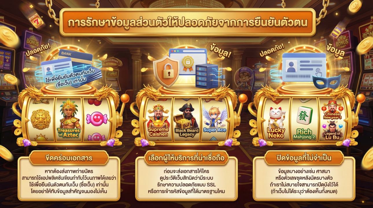 ยืนยันตัวตนปลอดภัย