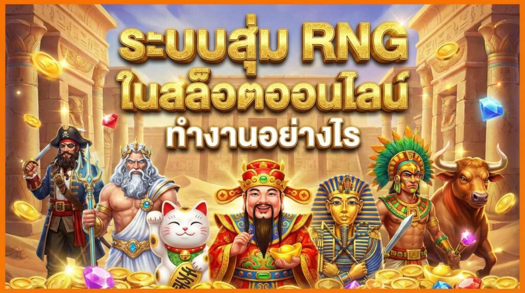 ระบบสุ่ม RNG ในสล็อตออนไลน์ ทำงานอย่างไร