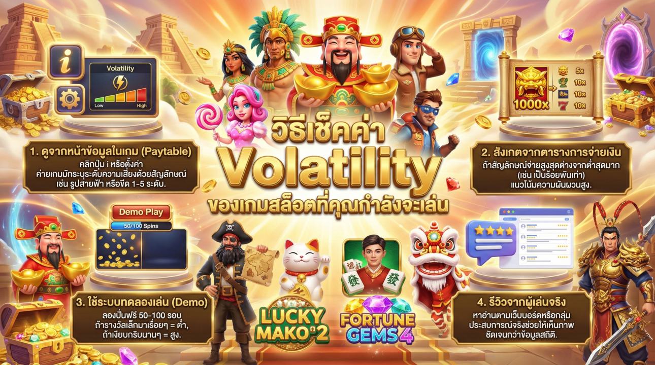 วิธีเช็คค่าความเสี่ยงเกม