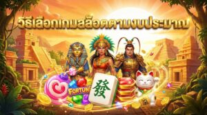 วิธีเลือกเกมสล็อตตามงบประมาณ