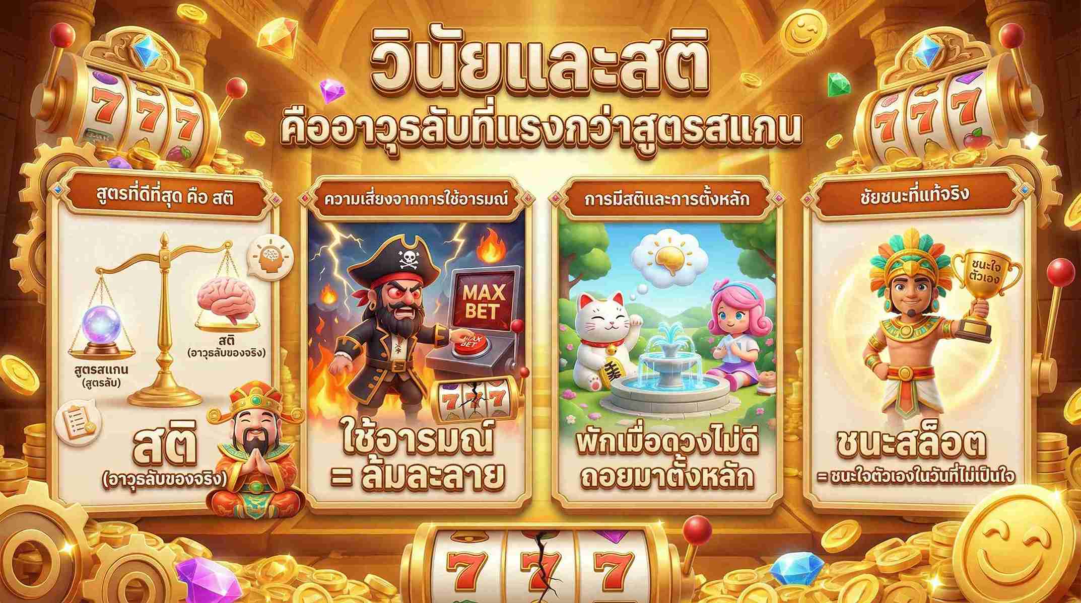 วินัยและสติในการเล่น