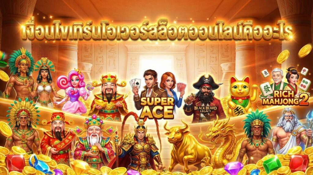 เงื่อนไขเทิร์นโอเวอร์สล็อตออนไลน์คืออะไร