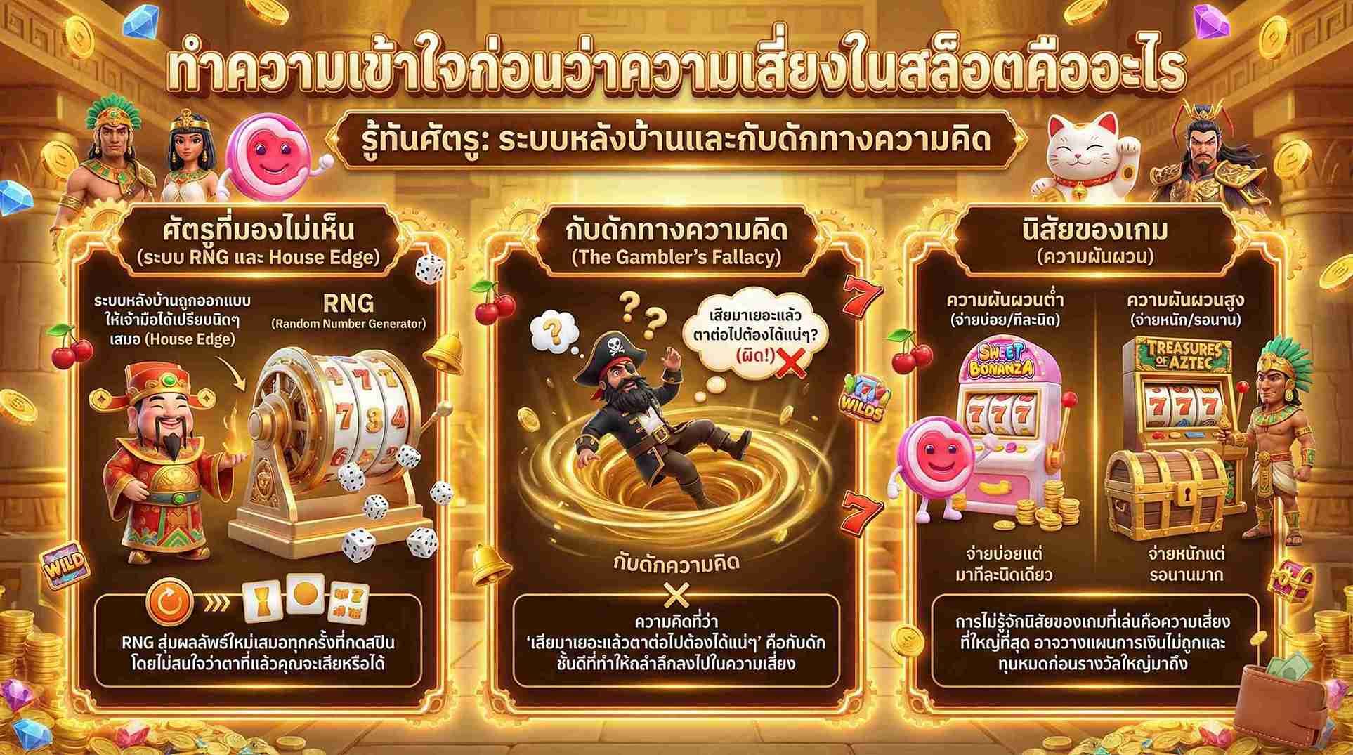 เจาะลึกความเสี่ยงสล็อต