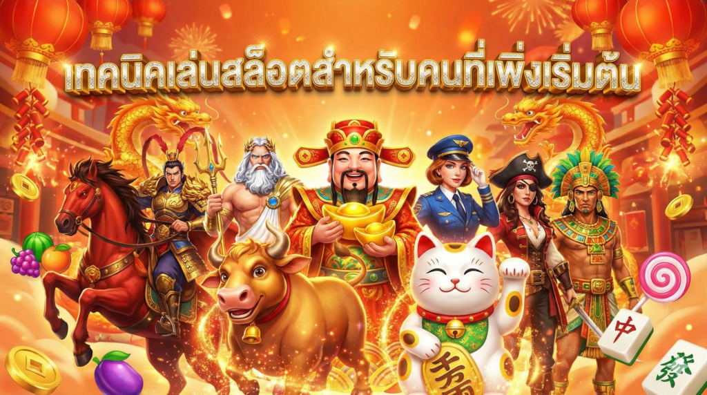 เทคนิคเล่นสล็อตสำหรับคนที่เพิ่งเริ่มต้น