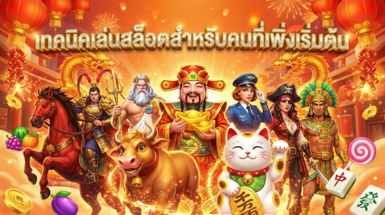 เทคนิคเล่นสล็อตสำหรับคนที่เพิ่งเริ่มต้น