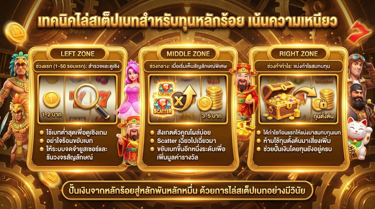 เทคนิคไล่เบทปั้นทุนร้อย