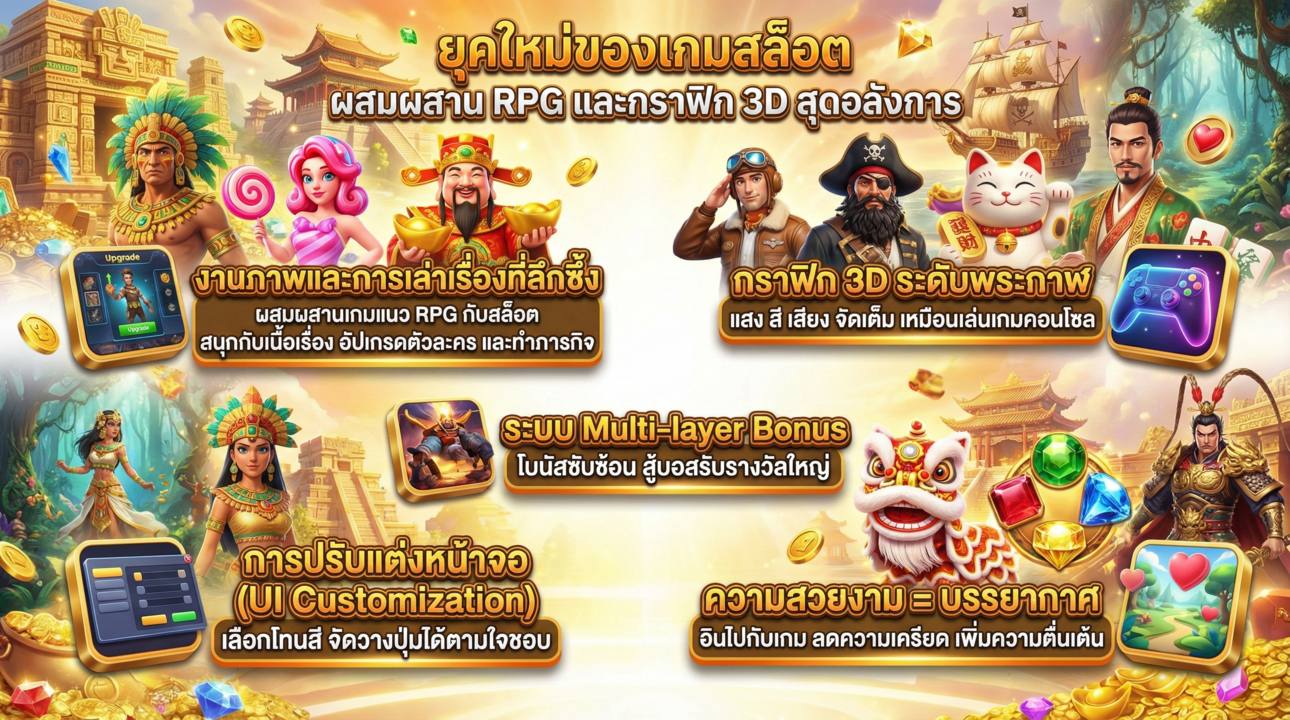 เทรนด์สล็อตยุคใหม่