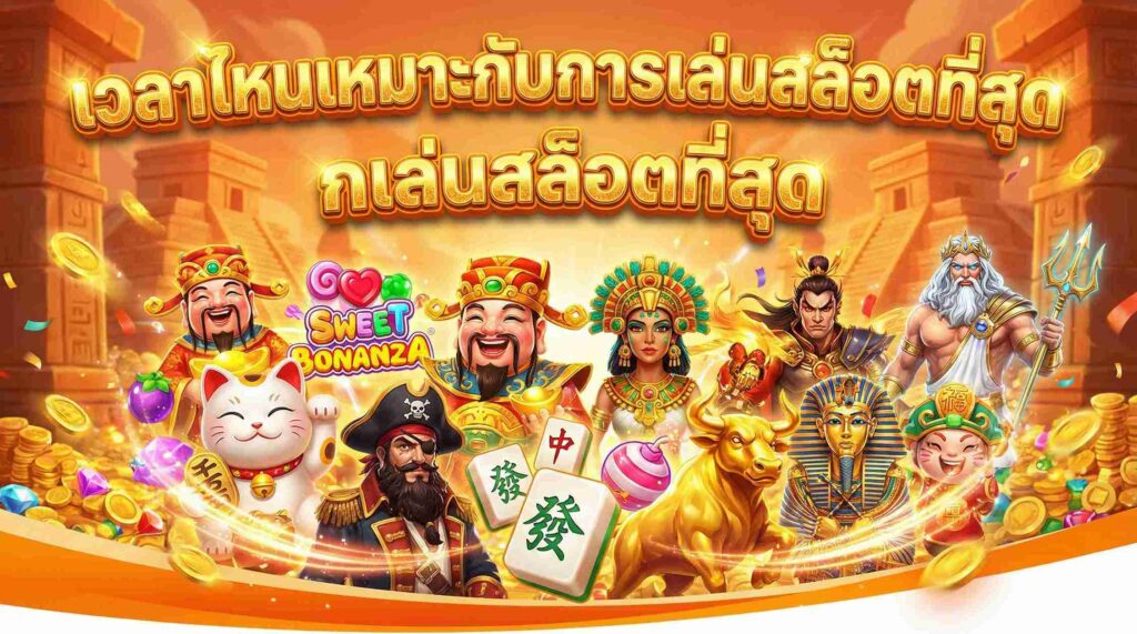 เวลาไหนเหมาะกับการเล่นสล็อตที่สุด