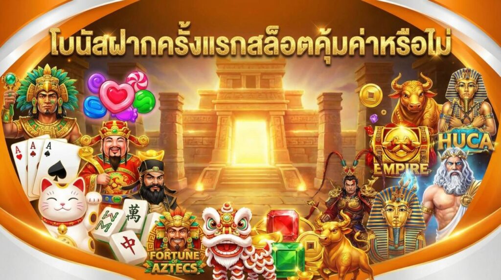 โบนัสฝากครั้งแรกสล็อตคุ้มค่าหรือไม่