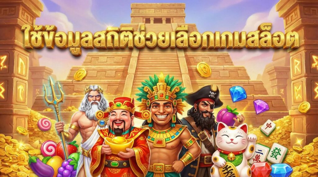 ใช้ข้อมูลสถิติช่วยเลือกเกมสล็อต