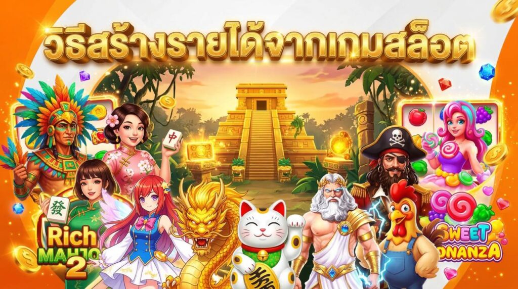 วิธีสร้างรายได้จากเกมสล็อต