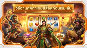 วิธีอ่านกติกาเกมสล็อตก่อนเริ่มเล่น