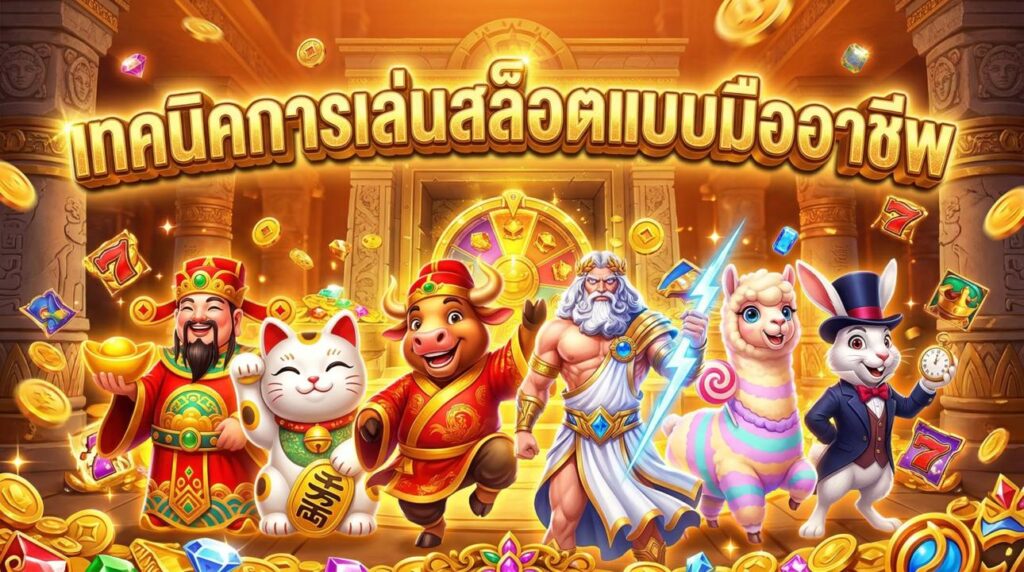 เทคนิคการเล่นสล็อตแบบมืออาชีพ