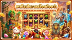 เพย์ไลน์ในเกมสล็อตคืออะไร