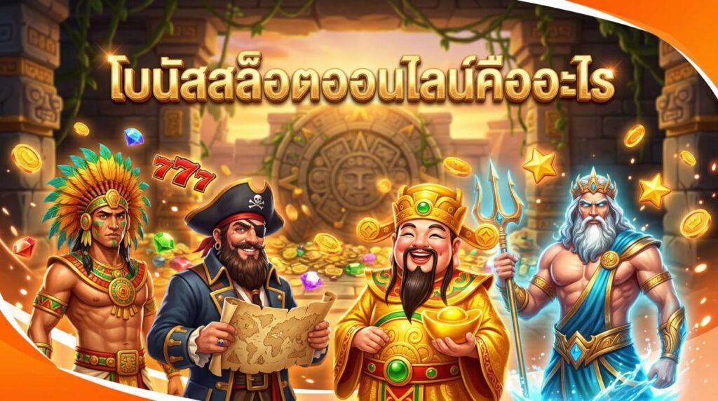 โบนัสสล็อตออนไลน์คืออะไร