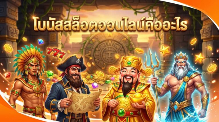 โบนัสสล็อตออนไลน์คืออะไร