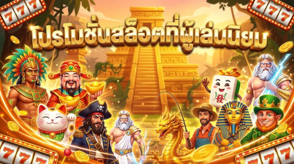 โปรโมชั่นสล็อตที่ผู้เล่นนิยม