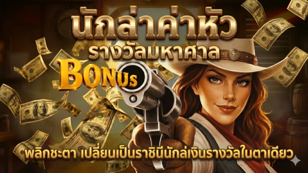 RSG Bounty Hunter เกมนักล่าค่าหัว พลิกเกมในรอบเดียว กลายเป็นราชินีนักล่าค่าหัว