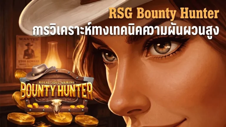 รีวิว RSG Bounty Hunter เกมนักล่าค่าหัว วิเคราะห์เกมสล็อตความผันผวนสูง
